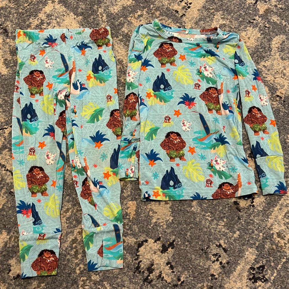 Posh peanut Maui two piece Pajama Set